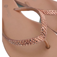 CHINELO FEMININO GATA MANIA COM PEDRARIA - CQ79 - Via Expressa Calçados