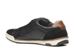 SAPATENIS MASCULINO PEGADA EM COURO - 119507 - Via Expressa Calçados