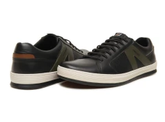 TENIS CASUAL MASCULINO EM COURO FREEWAY - SOUND005 - Via Expressa Calçados