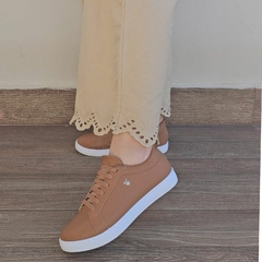 SAPATENIS FEMININO DE ELASTICO SANTINELLI - 1490087 - Via Expressa Calçados