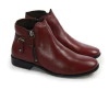 BOTA FEMININA CANO CURTO PERLATTO EM COURO - LUN002