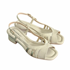 SANDALIA PICCADILLY LUCIA SLINGBACK SALTO BAIXO - 475013 - comprar online