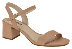 SANDALIA FEMININA MOLECA SALTO BLOCO MEDIO - 5496101 - comprar online