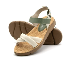 SANDALIA FLATFORM ANDACCO BONNIE EM COURO - 1196 na internet