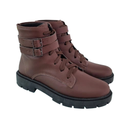 BOTA COTURNO FEMININO CANO MEDIO AKAZZO - 1624BI - comprar online