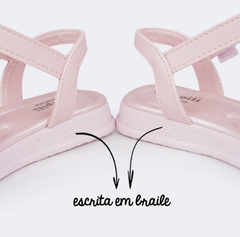 SANDALIA INFANTIL PAMPILI FLOWER BORBOLETAS - 702035 - Via Expressa Calçados