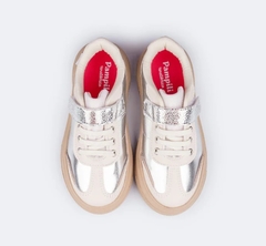TENIS MENINAS PAMPILI XP24 METALIZADO - 736055 - Via Expressa Calçados
