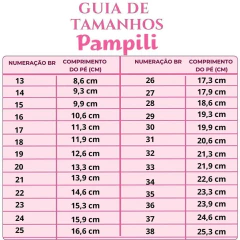 SANDALIA INFANTIL PAMPILI FLOWER - 702031 - comprar online
