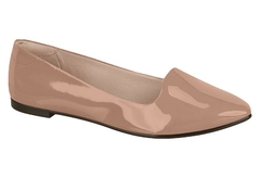 SAPATILHA FEMININA MOLECA BICO FINO VERNIZ - 5635816