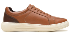 TENIS CASUAL MASCULINO EM COURO FREEWAY - DUO02 - loja online