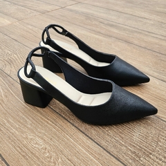 SCARPIN CHABEL SLINGBACK BEBECE SALTO MEDIO - T3821112 - Via Expressa Calçados