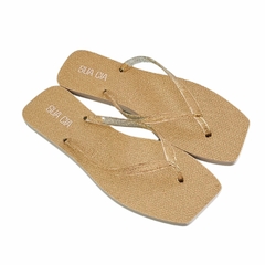 CHINELO DE DEDO FEMININO SUA CIA COM GLITER - 17003GL - comprar online