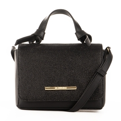 BOLSA PEQUENA SOCIAL COM BRILHO BE FOREVER - 3313314D - Via Expressa Calçados
