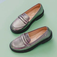 SAPATO MOCASSIM INFANTIL PAMPII TIFANY - 480004 - Via Expressa Calçados