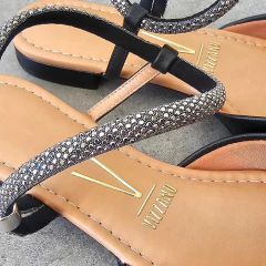 MULE SLINGBACK FEMININO VIZZANO COM STRASS - 12061003