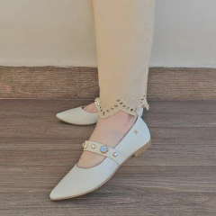 Imagem do SAPATILHA FEMININA BICO FINO MARY JANE SANTINELLI - 1266755