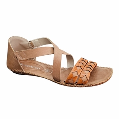 SANDALIA RASTEIRA ANDACCO JADE EM COURO - 12380