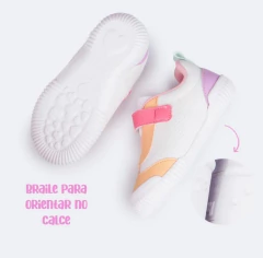 TENIS MENINAS PAMPILI YUYU PERFUROS CANDY COLORS - 720026 - loja online