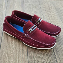 MOCASSIM MASCULINO EM COURO PE DE PRATA - 2507