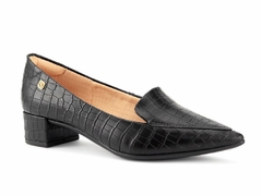 SCARPIN SANTINELLI CROCO BICO FINO SALTO BAIXO - 1474025