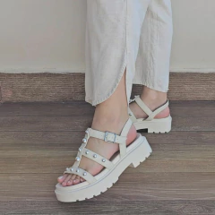 SANDALIA FEMININA PAPETE TRATORADA VIZZANO - 6499110 - Via Expressa Calçados