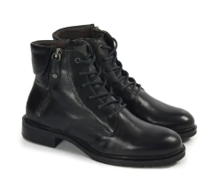 BOTA COTURNO FEMININA PERLATTO EM COURO - DIA004