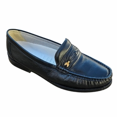 MOCASSIM MASCULINO EM COURO PE DE PRATA - 1018R - Via Expressa Calçados