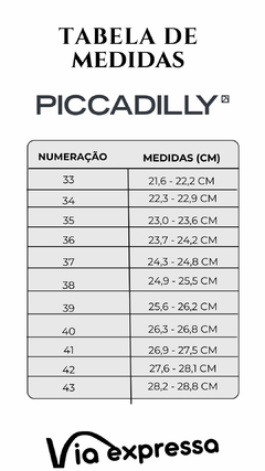 Imagem do SANDALIA PICCADILLY FLAVIA SALTO ALTO BLOCO - 626040
