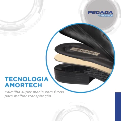 Imagem do SAPATO SOCIAL LISO MASCULINO EM COURO PEGADA - 122877