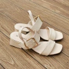SANDALIA BEBECE SALTO BLOCO DETALHE EM FIVELA BAIXO - T5267408