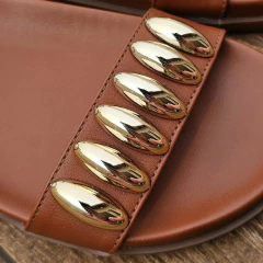 SANDALIA FEMININA PAPETE 2 EM 1 CL FLAT - BK381 - comprar online