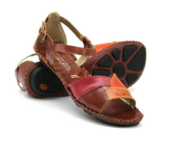 SANDALIA RASTEIRA ANDACCO JADE EM COURO - 12368