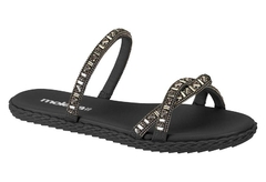SANDALIA RASTEIRA FEMININA MOLECA COM STRASS - 5452141 - loja online