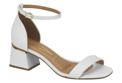 SANDALIA SALTO BAIXO CALCANHAR FECHADO VIZZANO - 6428104 na internet