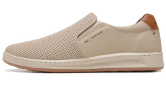 TENIS SLIP MASCULINO CASUAL FREEWAY EM COURO - COOPER023722 na internet