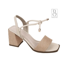 SANDALIA BEBECE SALTO BLOCO NATURAL ALTO - T6035265