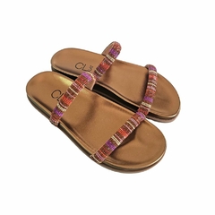 SANDALIA PAPETE FEMININA CL FLAT - BK327 na internet