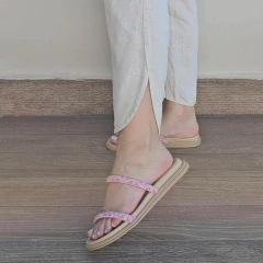 SANDALIA PAPETE STRASS FEMININA BEIRA RIO CONFORTO - 8488105 - loja online