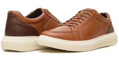 TENIS CASUAL MASCULINO EM COURO FREEWAY - DUO02 - comprar online