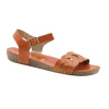 SANDALIA FEMININA ANDACCO FLATFORM GOA EM COURO - 14271