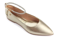 SAPATILHA DE ABOTOAR BICO FINO SANTINELLI - 1600007 - comprar online