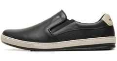 SAPATENIS SLIP ON MASCULINO EM COURO FREEWAY - TRACK - comprar online