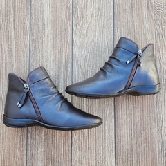 BOTA FEMININA CANO BAIXO EM COURO - B103 - comprar online