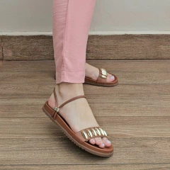 SANDALIA FEMININA PAPETE 2 EM 1 CL FLAT - BK381 na internet