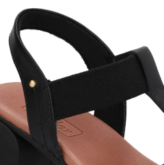 SANDALIA EM COURO USFLEX SALTO BLOCO - AN27006001 - loja online