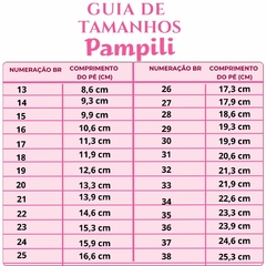 SANDALIA INFANTIL PAMPILI FLOWER NO E STRASS - 702032 - loja online