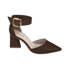 SCARPIN BEBECÊ SALTO ALTO TRIANGULO COM FIVELA - T7024309