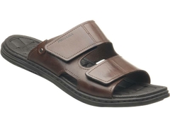 SANDALIA DE VELCRO MASCULINO EM COURO PEGADA - 131283