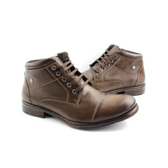 BOTA COTURNO PERLATTO EM COURO - 9304