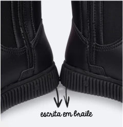 BOTA INFANTIL CANO LONGO PAMPILI CANDY COM STRASS - 478001 - Via Expressa Calçados